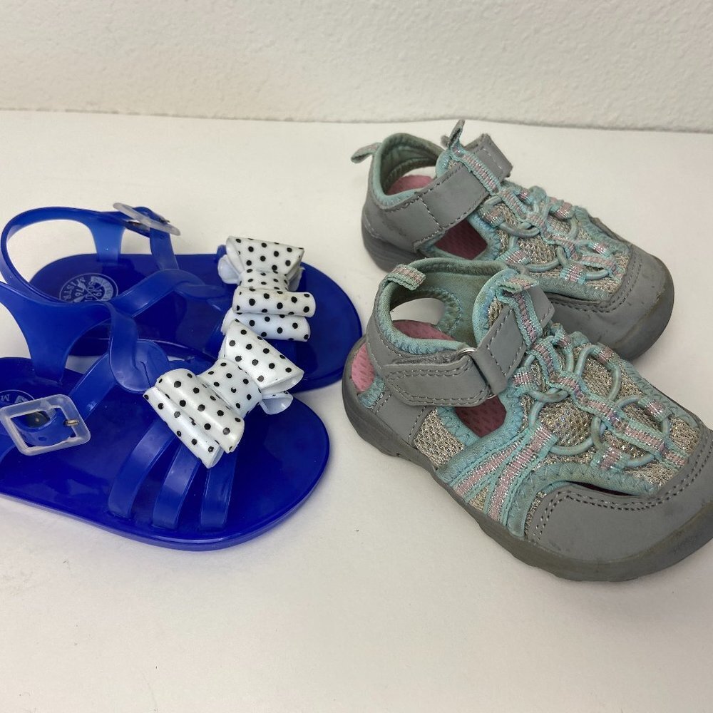 Girl Sandals Size 5  ( Baby)  Bundle 2 pc